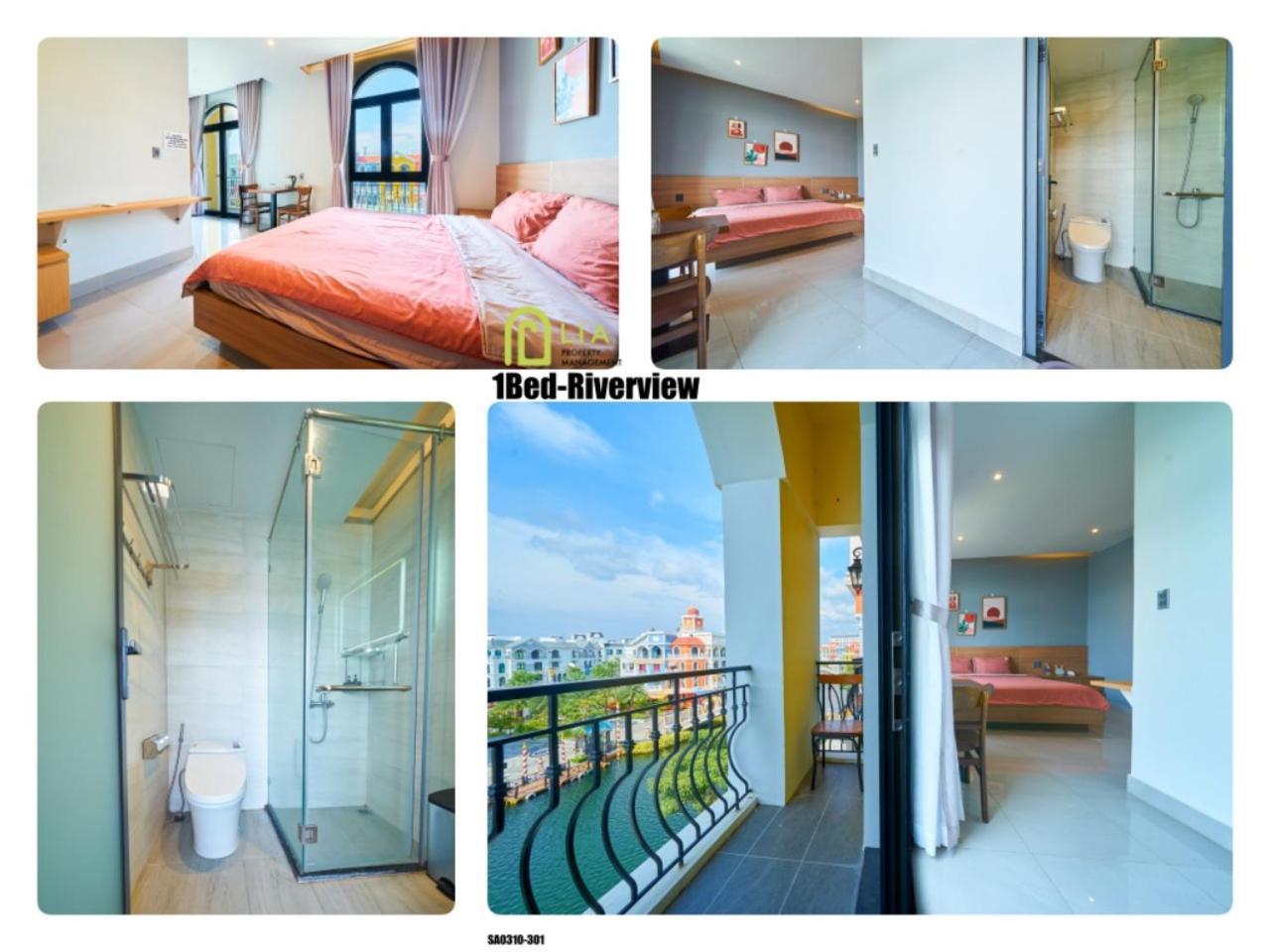 Lia Homestay Grand World Phu Quoc - Sunny Venice Apartment מראה חיצוני תמונה