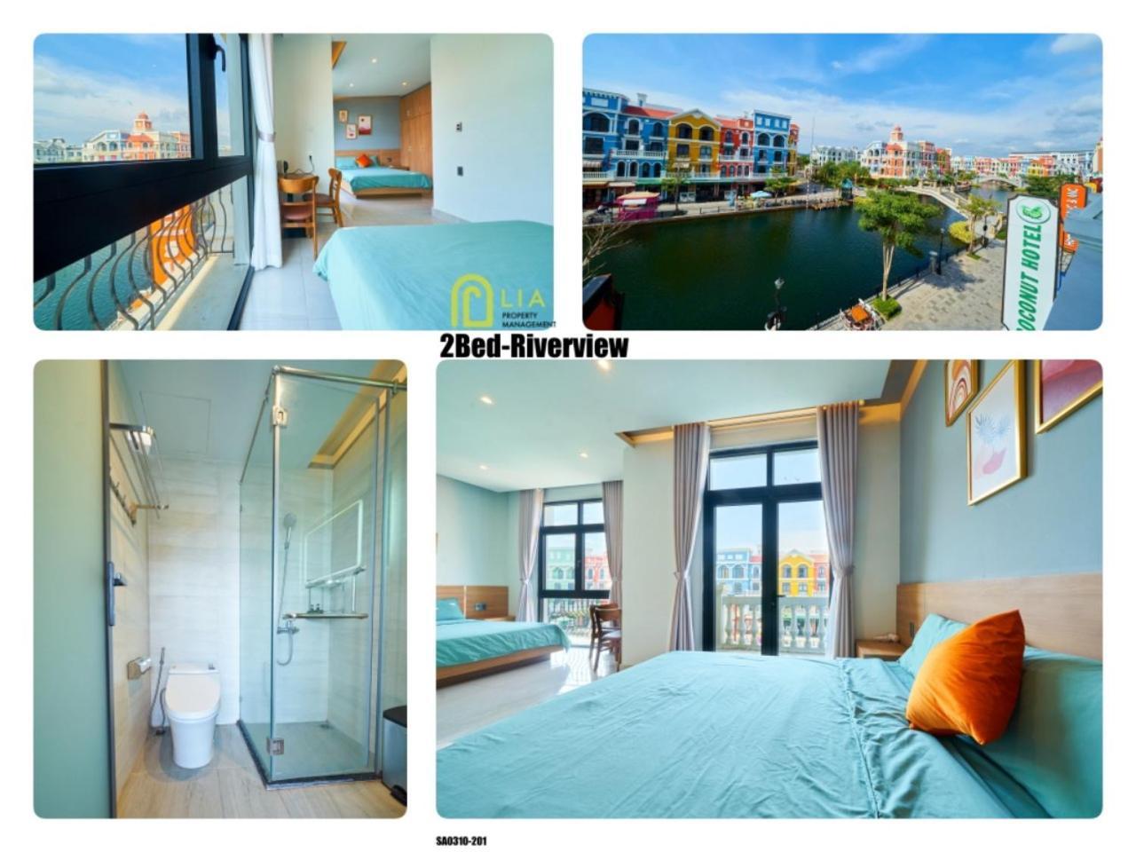 Lia Homestay Grand World Phu Quoc - Sunny Venice Apartment מראה חיצוני תמונה